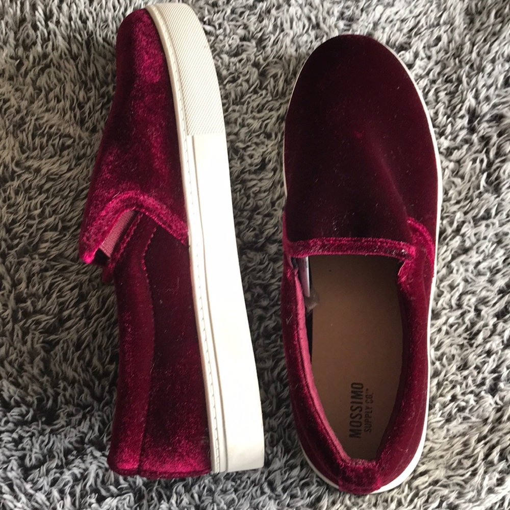 Velvet sneakers